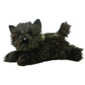 Aurora Medium Toto Flopsie Adorable Stuffed Animal Brown 12" - 1 of 4