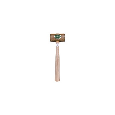 Garland 14-Inch Split-Head Rawhide Hammer with Wood Handle