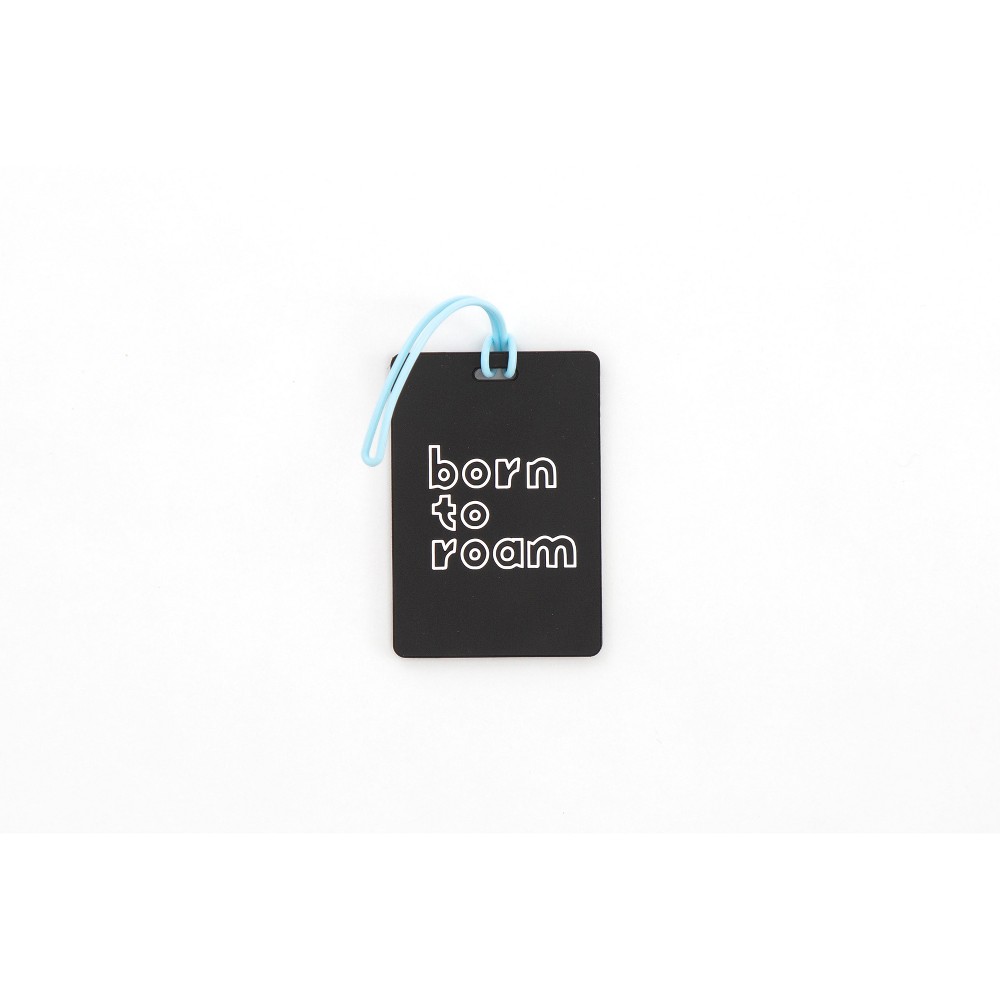 Path Luggage Tag - Born to Roam, Black White was $7.99 now $3.99 (50.0% off)