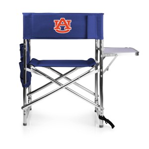 NCAA Auburn Tigers Portable Camp Chair with Side Table - 1 of 4