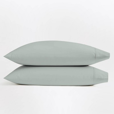 400 Thread Count Ultimate Percale Cotton Solid Pillowcase Set - Purity Home