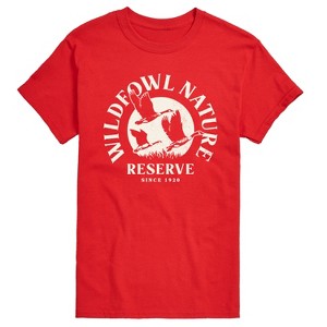 Men's - Instant Message - Wildfowl Nature Reserve Short Sleeve Graphic T-Shirt - 1 of 4