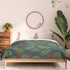 Deny Designs King Emanuela Carratoni Festive Mistletoe Comforter and Pillow Sham - 3 of 4