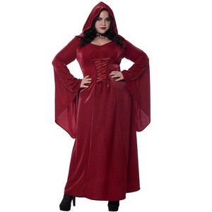 California Costumes Crimson Robe Plus Size Women's Costume - 1 of 1