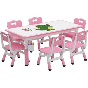 CuisinSmart Kids Chair Set Height Adjustable Kid Chair, Toddler Chairs for Children Boys Girls Age 2-6, for Home, Family, Classroom, Nursery - 1 of 4