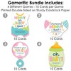 Big Dot of Happiness Colorful Baby Shower - 4 Baby Shower Games - 10 Cards Each - Gamerific Bundle - 3 of 4