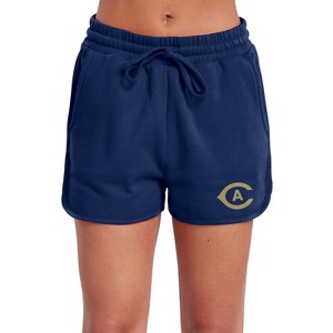 Women's University of California Davis Primary Logo Team Color Casual Drawstring Cotton Sweat Shorts With Pockets - 1 of 4