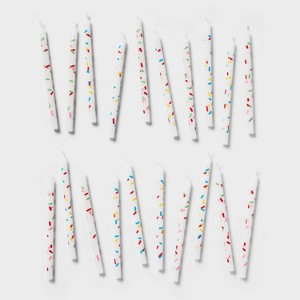 20ct Birthday Sprinkle Candles - Spritz™ - 1 of 3