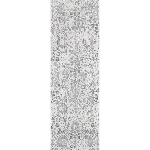 Floral Damask Rosemary Area Rug - Nuloom : Target