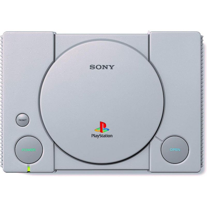 Sony PlayStation Classic Console 2 Wired Controllers 20 Games Pre-Installed Final Fantasy VII Grand Theft Auto Resident Evil Director's Cut More White, 3 of 10