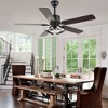 Bella Depot 52" Modern Ceiling Fan with Dimmable LED Light and Remote Control - 3 of 4