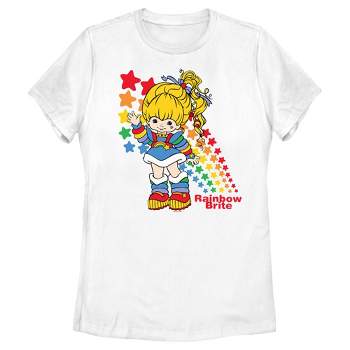 Women's Rainbow Brite Hello Portrait T-Shirt