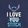 Women's - Lilo and Stitch - I Love Stitch Short Sleeve Graphic T-Shirt - 2 of 4