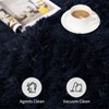 Luxury Modern Plush Fluffy Velvet Rug 5 x 8 ft, Faux Wool Rugs with  Non-Slip & Washable,for Bedroom Living Room Nursery - 4 of 4