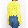 Women's Beyonce Pleather Pacthwork Jacket - Hot & Delicious - 2 of 4