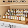 SpaceAid® 36 Pcs 4oz Spice Jars with 378 Labels,Empty 4oz Glass Spice Bottles - 4 of 4