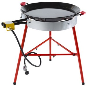 Ringg Chef Series Pro Kit with Paella Pan, Dual Gas Burners, and Stand for 20 Servings in Multicolored - 1 of 4