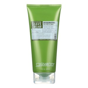 Giovanni Invigorating Tea Tree and Mint Moisturizing Shave Cream - 7 oz - 1 of 4