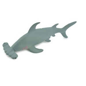 Collectible Wildlife Gifts | Shark, Scalloped Hammerhead Shark, High Quality, Hand Painted, Rubber, Fish, Model, Toy, Gift,    7" CWG308 B382 - 1 of 4