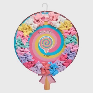 Simply Petals 40-Pack Lollipop Themed Baby Hair Bow Set -  Assorted Baby Bows for 0-12 Months, Colorful Clips for Infants, Girl, 40pcs - 1 of 4