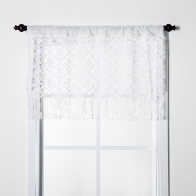 sheer window valances