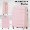 4 Piece Hardshell Checked Luggage and Carry On Set,Spinner Suitcases with TSA Lock,Travel Bag,Packing Cubes,Luggage Tags (16"/20"/24"/28")-Cuddlewood - 2 of 4