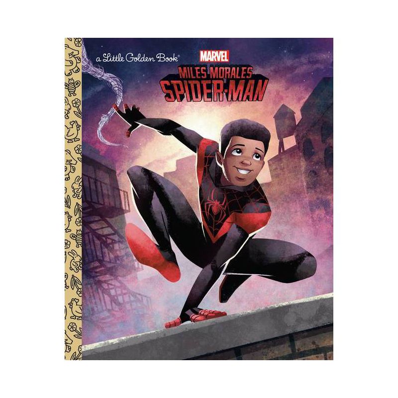 Miles Morales (Marvel Spider-Man) - (Little Golden Book) by  Frank Berrios (Hardcover), 1 of 2