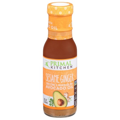 Primal Kitchen Sesame Ginger Vinaigrette With Avocado Oil - 8fl Oz : Target