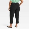 Women's Signature Crepe Tapered Ankle Pull-On Pants - A New Day™ - 2 of 3