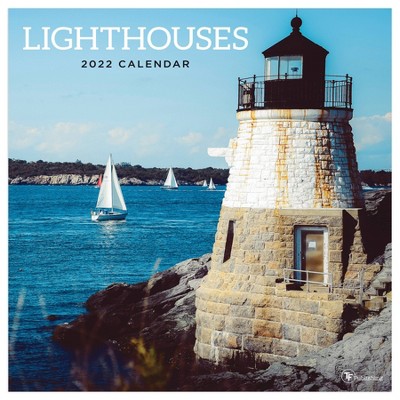 2022 Wall Calendar Lighthouses - The Time Factory