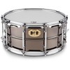 Pork Pie Big Black Brass Snare Drum with Tube Lugs and Chrome Hardware with Road Runner Bag - 2 of 4