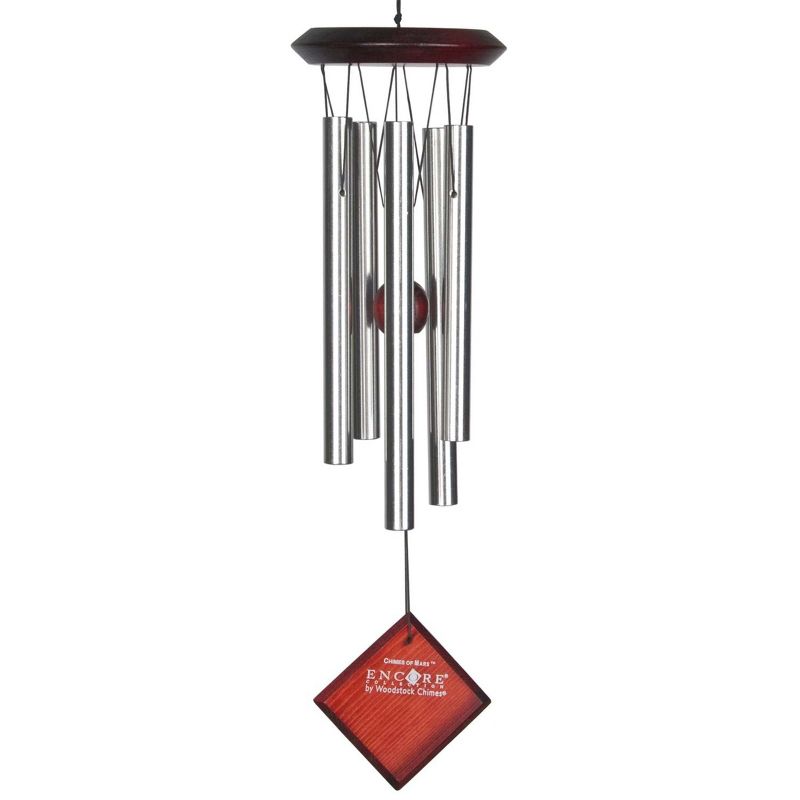 Woodstock Windchimes Chimes of Mars Verdigris, Wind Chimes For Outside, Wind Chimes For Garden, Patio, and Outdoor Décor, 17"L, 3 of 8