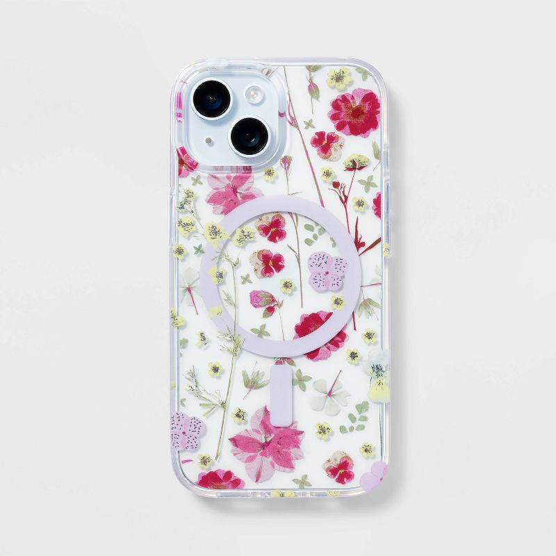 Apple iPhone 15/iPhone 14/iPhone 13 Case with MagSafe - heyday&#8482; Multicolor Floral, 3 of 6