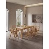 Manhattan Comfort 9pc 70.86" Rockaway and Hamlet Rectangle Dining Set - 2 of 4