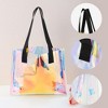 Unique Bargains Holographic Ribbon Printed Bag 1 Pc - 2 of 4