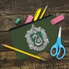 Harry Potter Slytherin Painted Crest Makeup Cosmetic Bag Organizer Pouch - 2 of 4