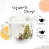 Royal Worcester Oh Christmas Tree 16 Oz Teapot - Fine Bone China Tea Pot - Hand-Painted Woodland Critters, Ideal Modern Teapot for Holiday Gatherings - 4 of 4