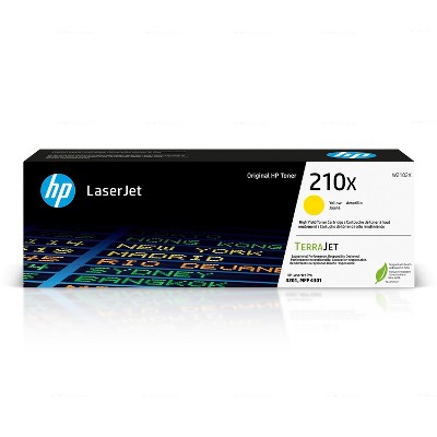 HP 210X Yellow High Yield Toner Cartridge (W2102X)