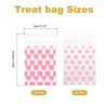Unique Bargains Pattern Cookies Gifts Favors Treat Bags with Lock Seal Zipper 50 Pcs - 2 of 4