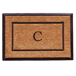 Calloway Mills 101631830A The General Monogram Doormat 18 In. x 30 In. - 1 of 3