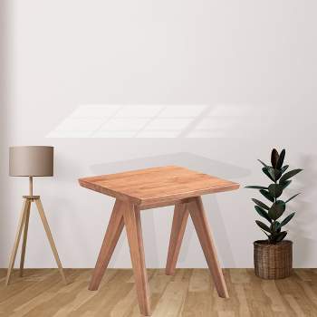 22" Velentina Accent Table Natural Finish - Acme Furniture