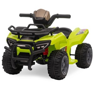 Kids 6V ATV 4 Wheeler, Ride on Toy Car for Toddlers Boys & Girls w/1.8 Mph Max Speed, Music, Wear-Resistant Wheels - 1 of 4