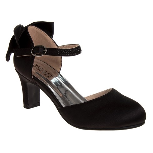 Black wedding shoes online low heel