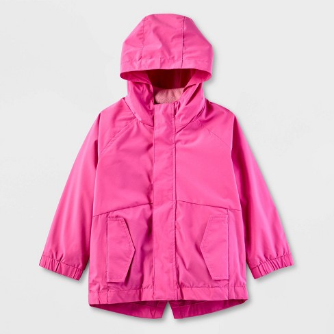 Toddler 3 in 1 Colorblock Rain Jacket Cat Jack Pink 2T