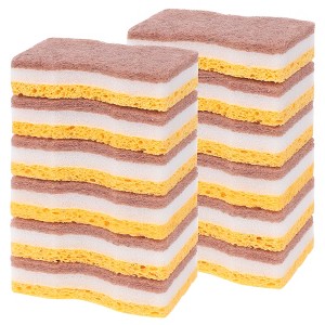 REGALWOVEN Non-Scratch Dual-Sided Household Bathroom Cleaning Sponges - 1 of 4