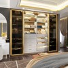 Besiost Closet Organizer System with Wood Drawers and Shelves - 4 of 4