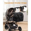Diaper Bag Tote Puffer Baby Diaper Bag, 15.6 Inch Travel Diaper Tote with Changing Pad - 3 of 4