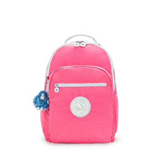 Pink kipling bag sale