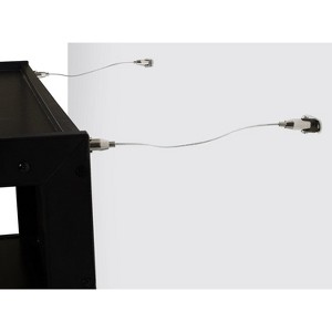 Mount-It! Furniture Anti-Tip Anchor, Steel Child Safety Straps | Secure Wall Anchors for Bookshelf, Dresser, Earthquake Protection for Babies and Pets - 1 of 4