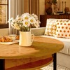 WOWLIVE 27"W Lift-Top Wood Coffee Table, Small Round Cocktail Table with Storage for Living Room, CT007 - 4 of 4